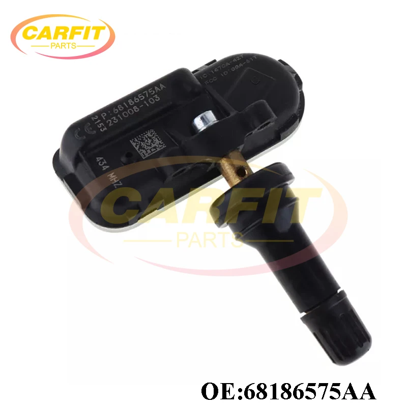 

High Quality New OEM 68186575AA TPMS Tire Pressure Sensor 434MHz For RAM 1500 2500 3500 Jeep Cherokee 2014 2015 2016 Auto Parts