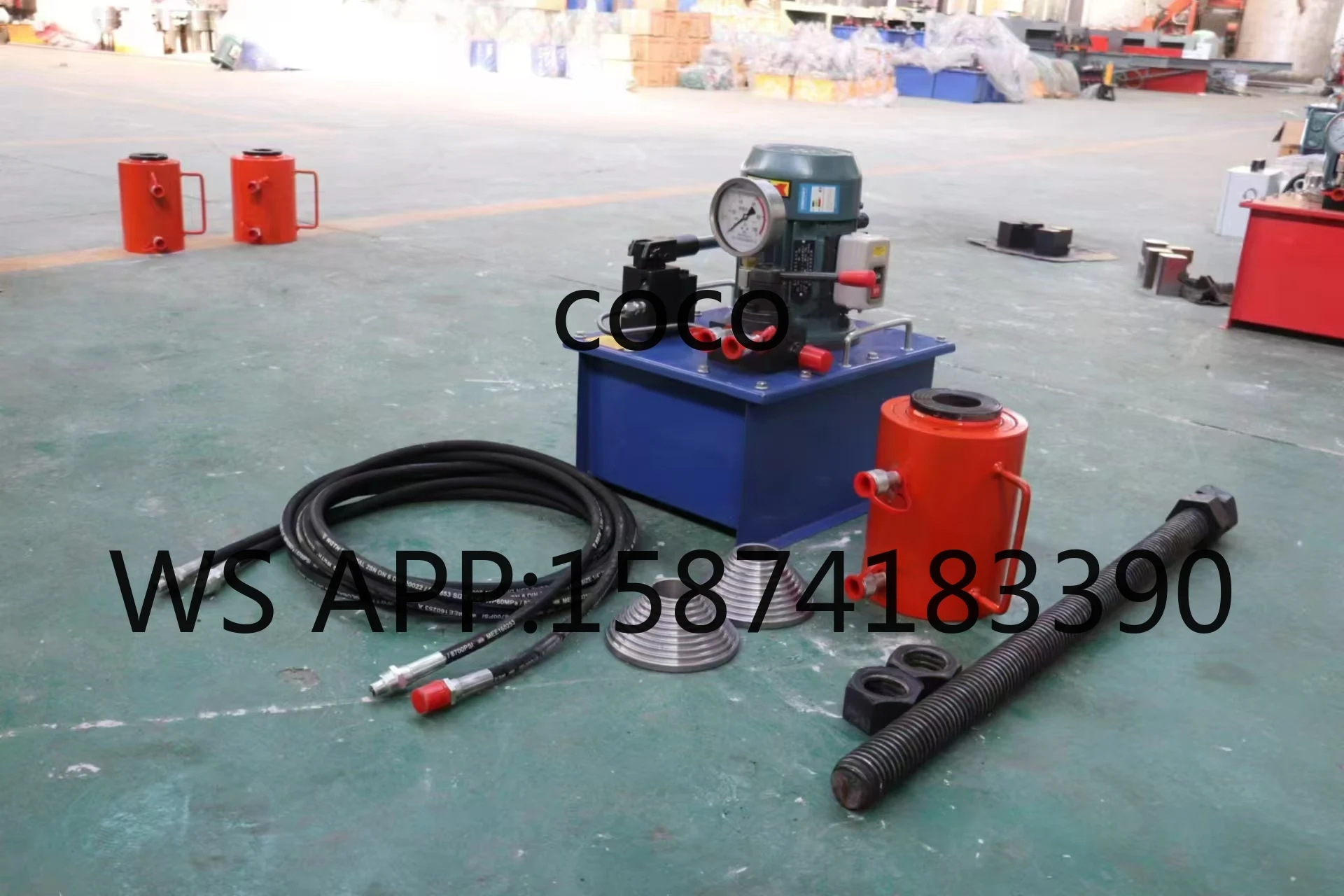 Portable Hydraulic Sleeve Bushing Pressing Machine For Excavator Boom Bushing