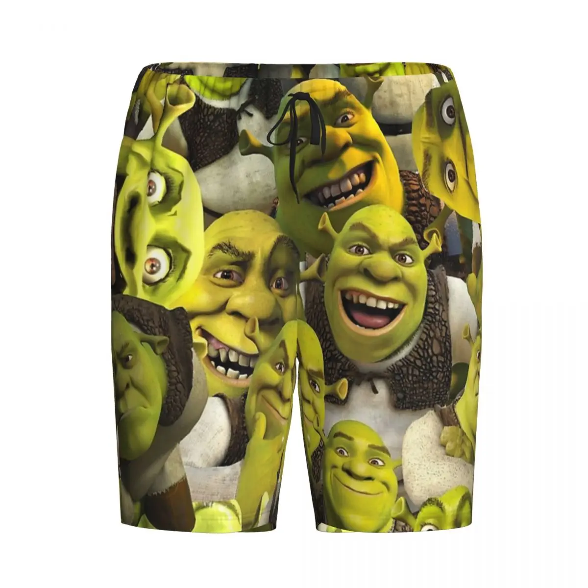 

Custom Shrek Shorts Sleeping Pants Men Pajama Pants Lounge Sleep Sleepwear Bottoms