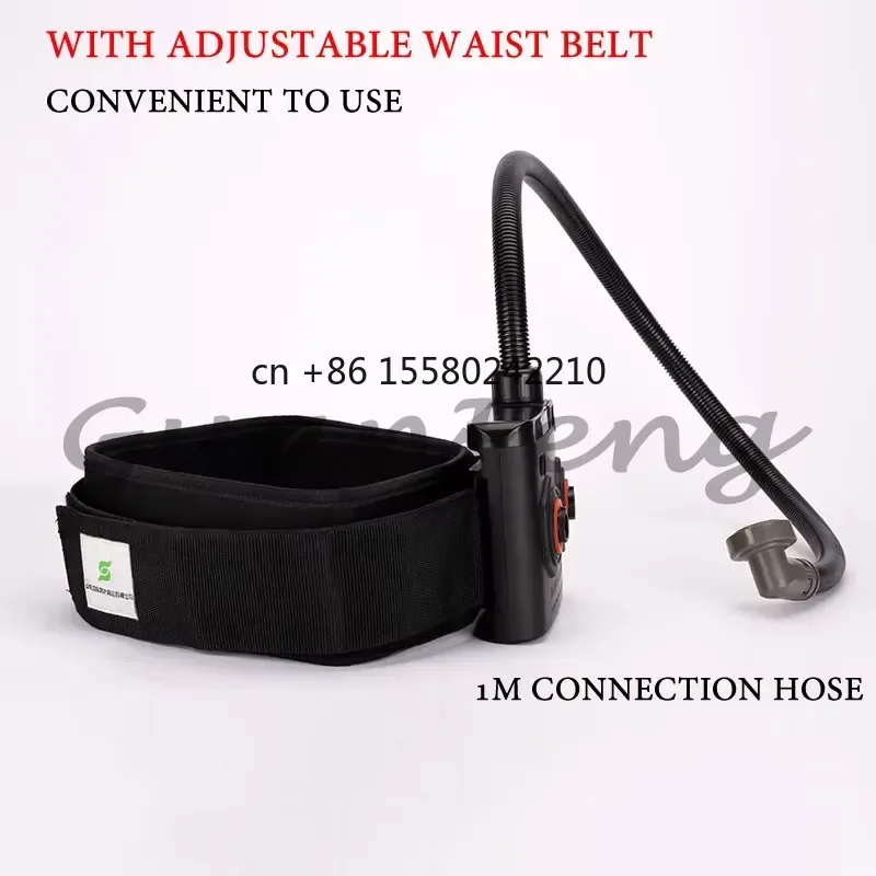 Portable Electric Air Supply Device Battery 6200 Half Face Respirator Dust Mask for Spraying Painting Polishing Work