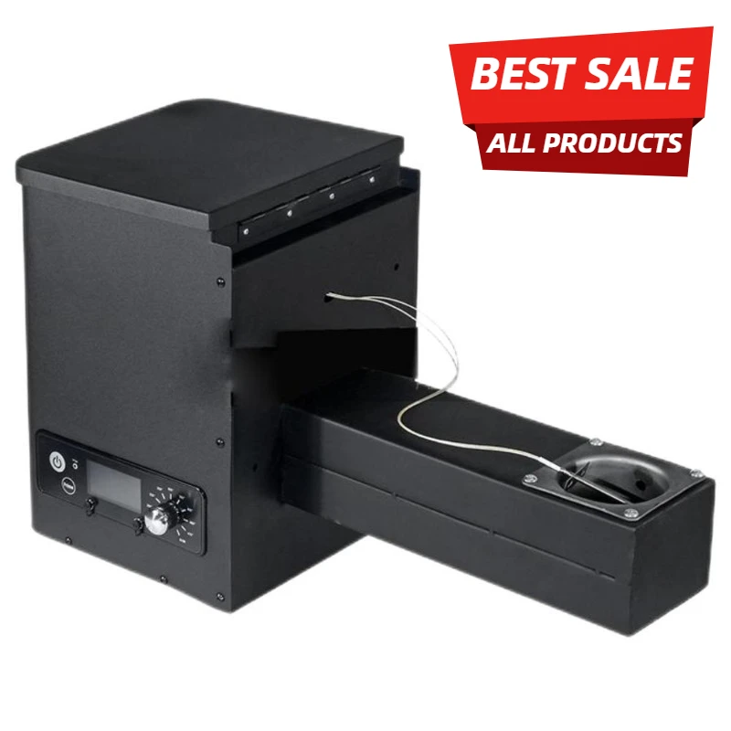 New DIY Feeder Box Kit Smoker 110V-230V North America Europe Built-in Structure BBQ Grill
