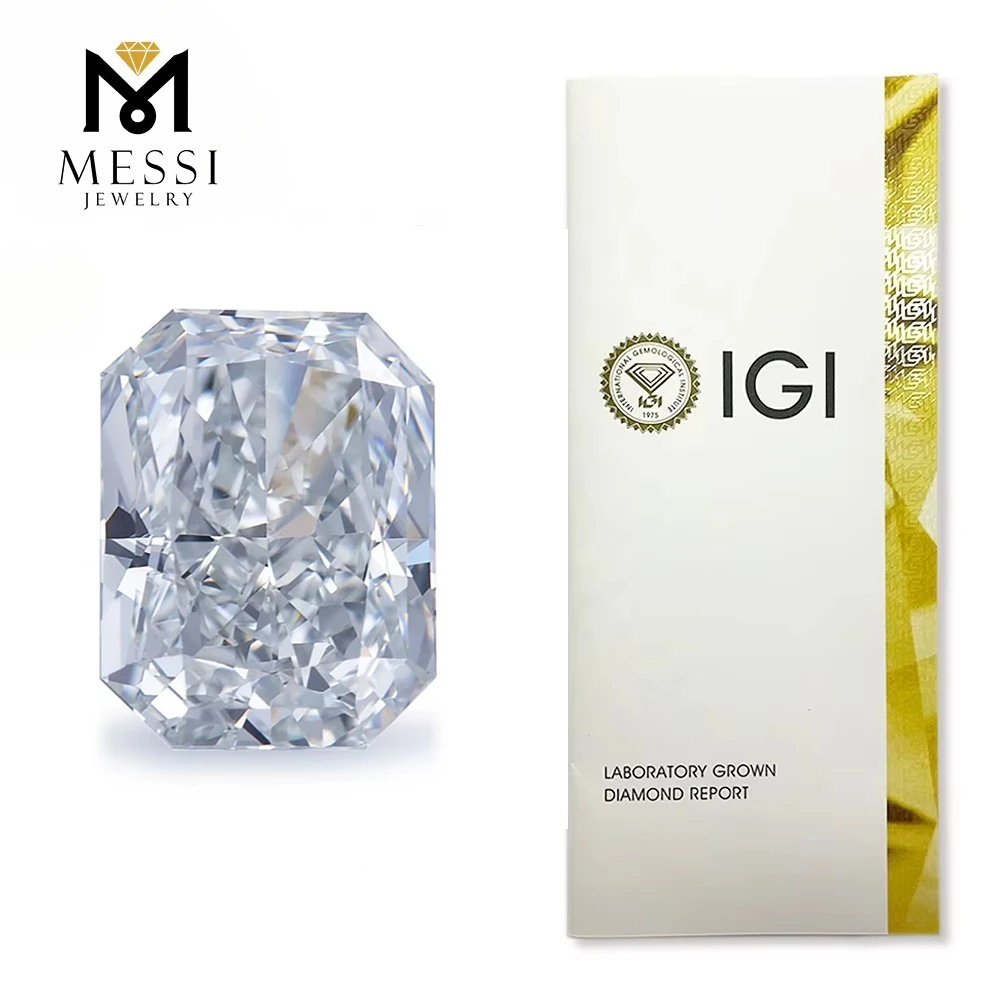 

1ct 1.5ct 2ct 2.5ct 3ct 5ct Radiant Cut Lab Grown Diamonds IGI Certificate HPHT CVD Laboratory Diamond Wholesale