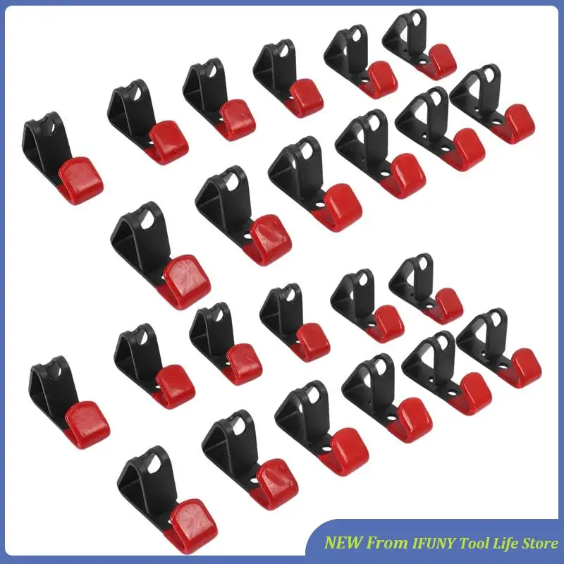 

24 Pcs Tire Wheel Rim Hub Hanging Metal Hook Metal Holder Shop Display Stand Rack Wall Mounted Racing Hook New