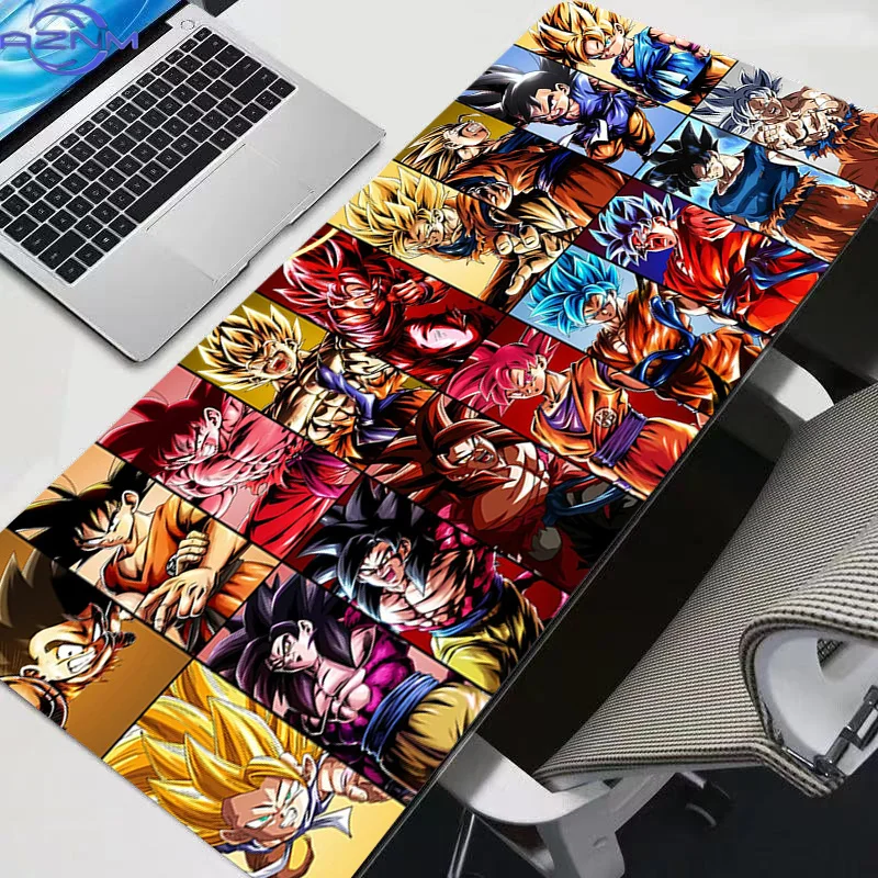 Modern Anime Design Large Keyboard Mouse Pad Waterproof Rubber Base Desk Mat For Home Gaming Office Desktop