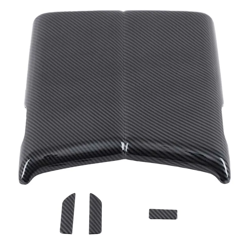 For  2023+ Toyota Land Cruiser LC300 armrest box protective cover, interior protection accessories ABS carbon fiber pattern 4pcs