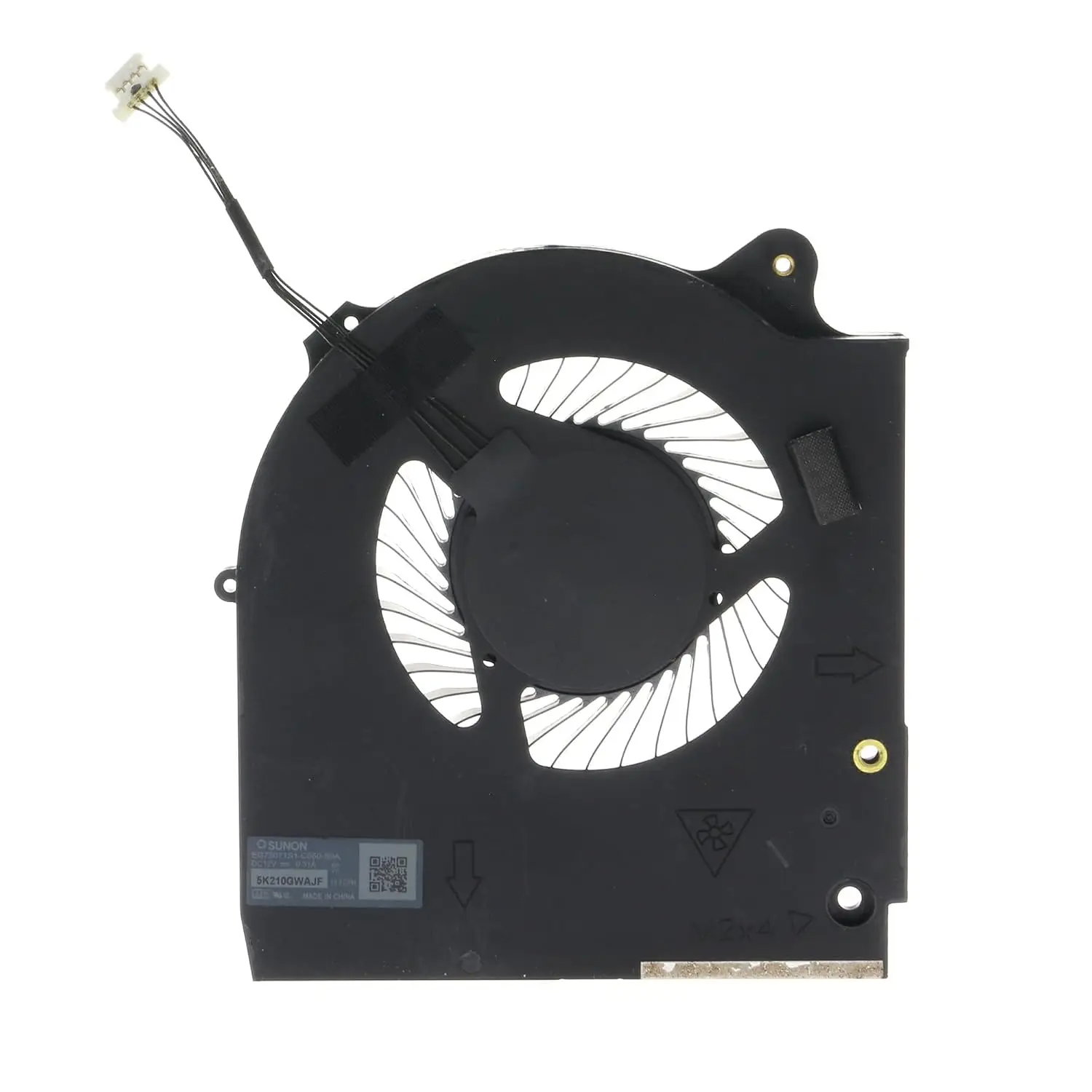 Replacement CPU Cooling Fan for DELL Alienware m15 Ryzen R5 R6 2021 EG75071S1-C50-S9A 06HH2
