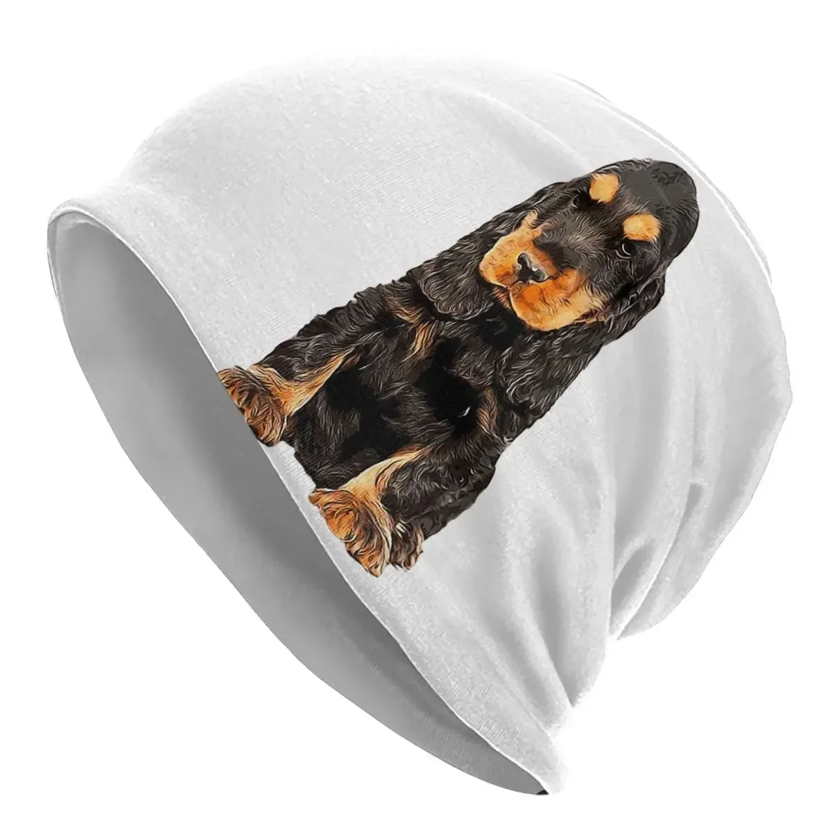 Cocker Spaniel English Cocker Spaniel Cute Puppy Dog Warm Knitted Cap Bonnet Hat Autumn Winter Beanies Hats for Men Women Adult