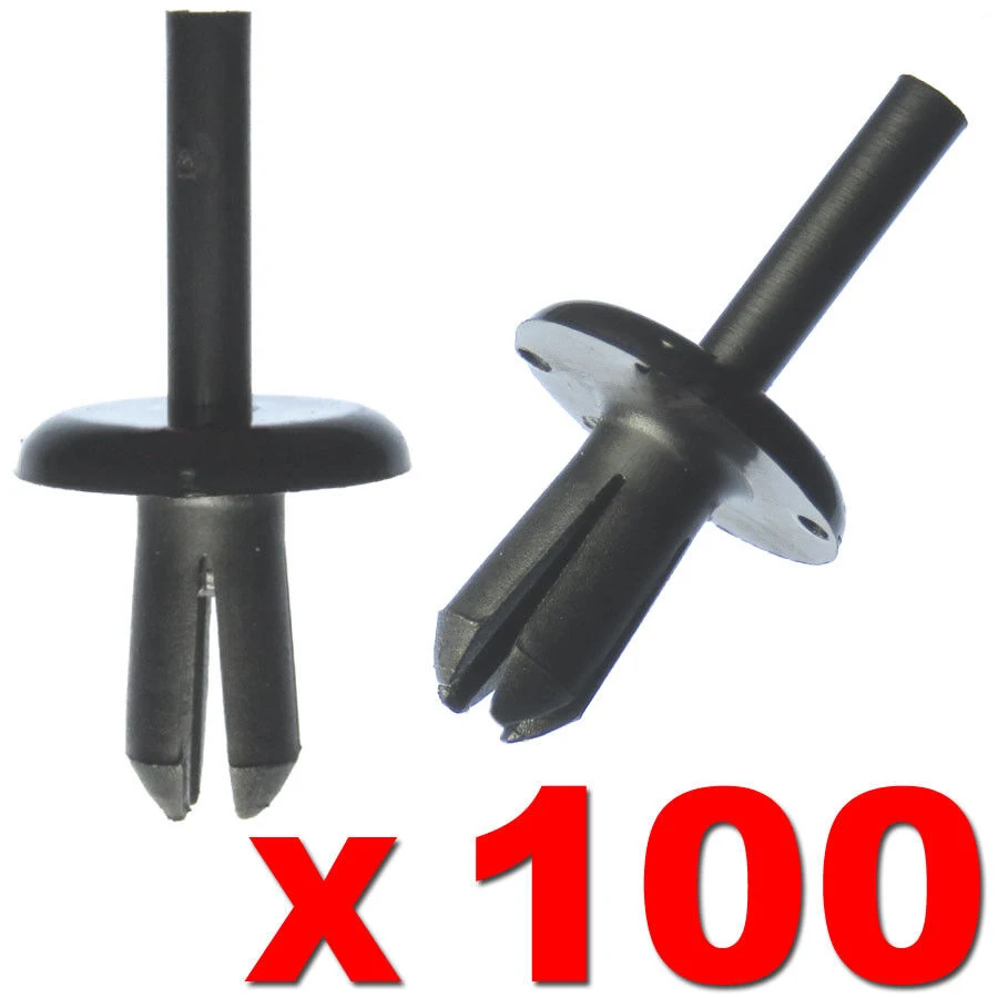 

30/100pcs Car Accessories Auto Bumper Wheel Arch Rivets Clips For LAND ROVER DEFENDER 90 110 130 Bumper Clips Camper Accessories