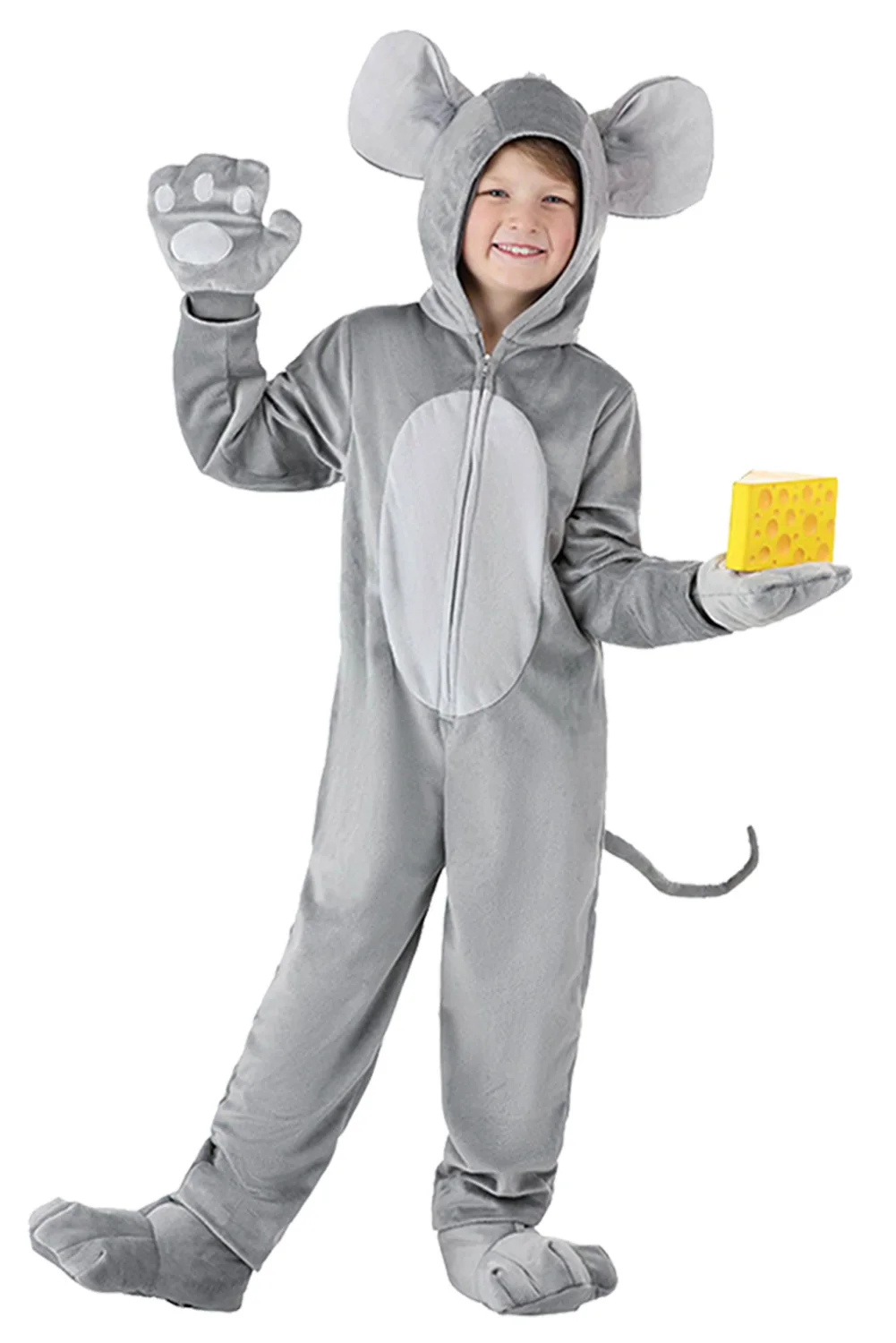 Groothandel Schattige Muis Cosplay Rollenspel Jongens Meisjes Jumpsuit Cartoon Toneel Dierenkostuum Tiener Rollenspel Halloween Feest Fantasie