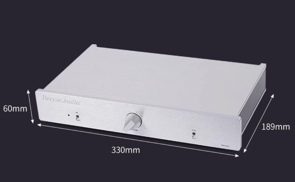 Готовый аудиофильский полностью балансный предусилитель HIFI с схемой BRZHIFI 827.