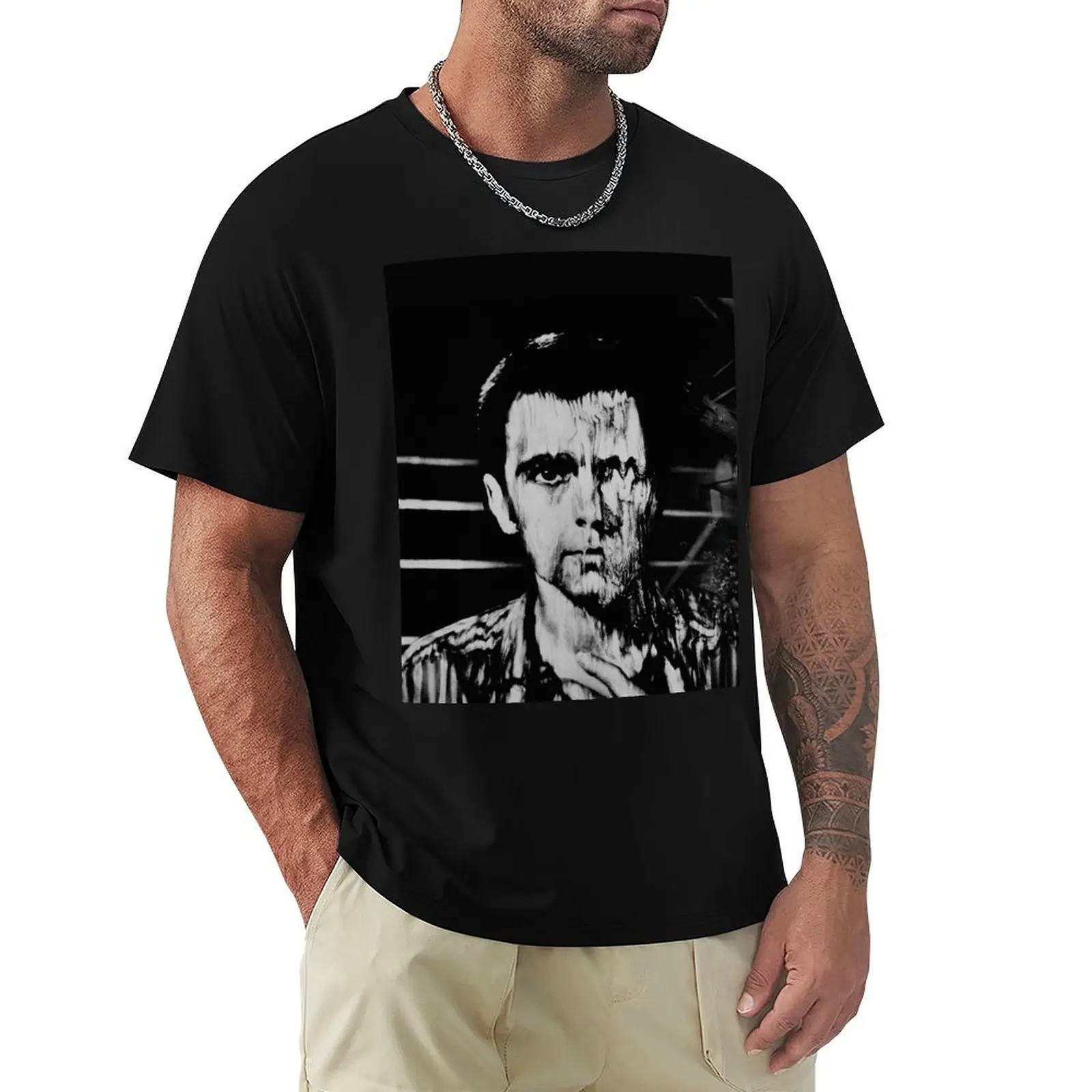 Peter Gabriel (Melt) T-Shirt Outdoor Activity Sports T-Shirt