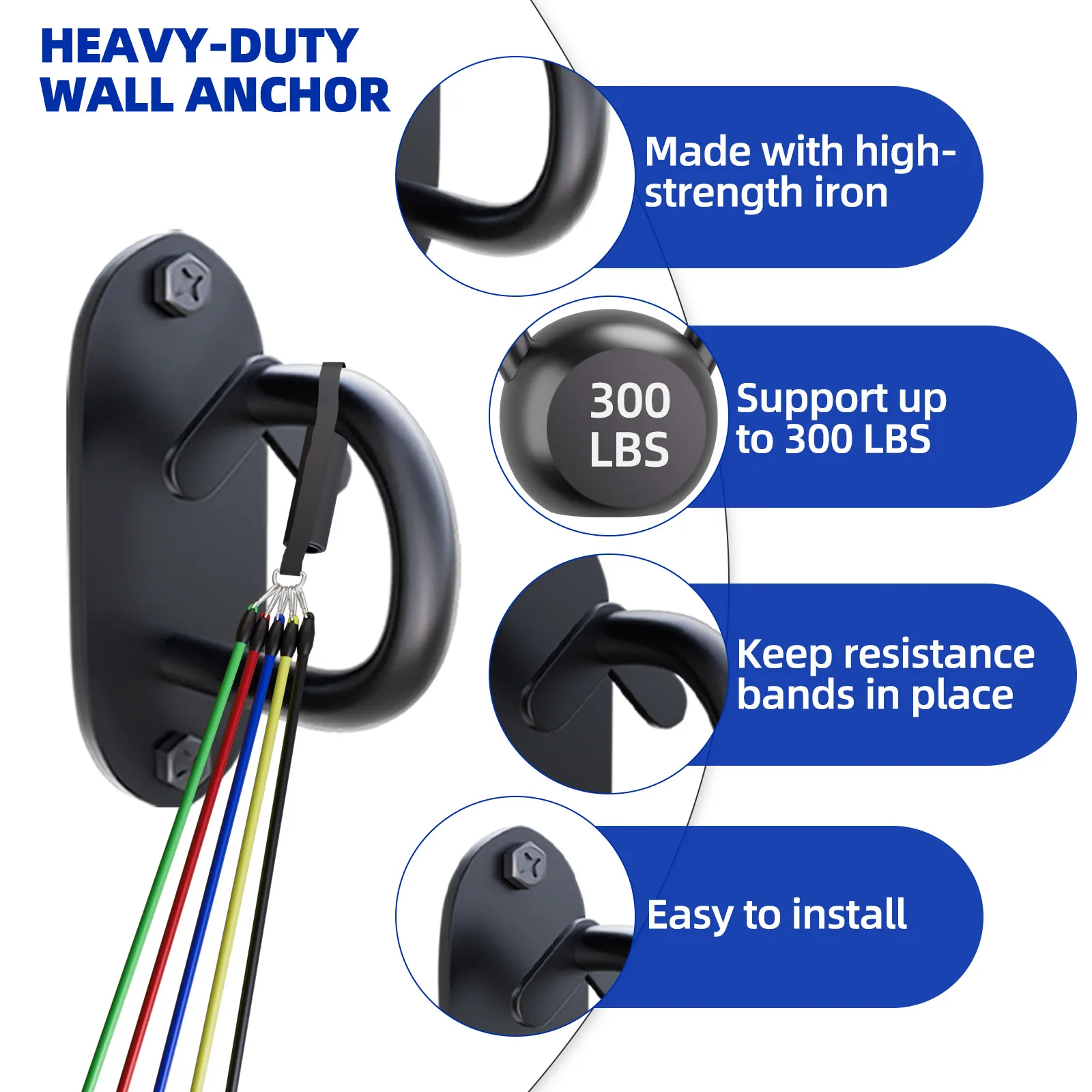 مقاومة اللياقة البدنية الملاكمة الكتف فتح الجمال الظهر والرقبة تمتد اليوغا التدريب مجموعة شريط المقاومة المهنية #2