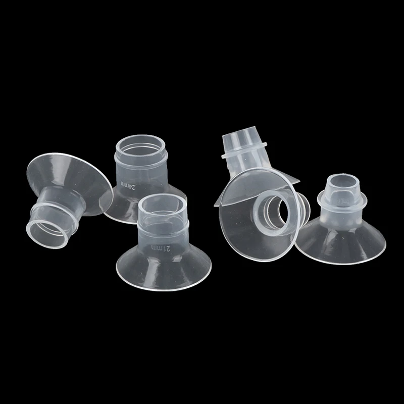 Breast Pump Funnel Inserts Plug-in Different Caliber Size Converter Small Nipple Horn Adapter