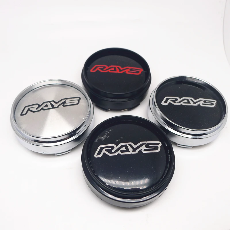 4pcs 66mm Car Styling RAYS VOLK Wheel Center Caps Dust-Proof Caps Cover for Japan Tokyo Rim TE37 Time Attack