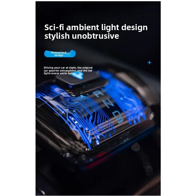 مناسبة لمعادلة ليوبارد 5 مقبض تروس كريستال ليوبارد 8 التحكم المركزي مقبض تروس الخيال العلمي غطاء تروس الرأس الديكور الداخلي #6