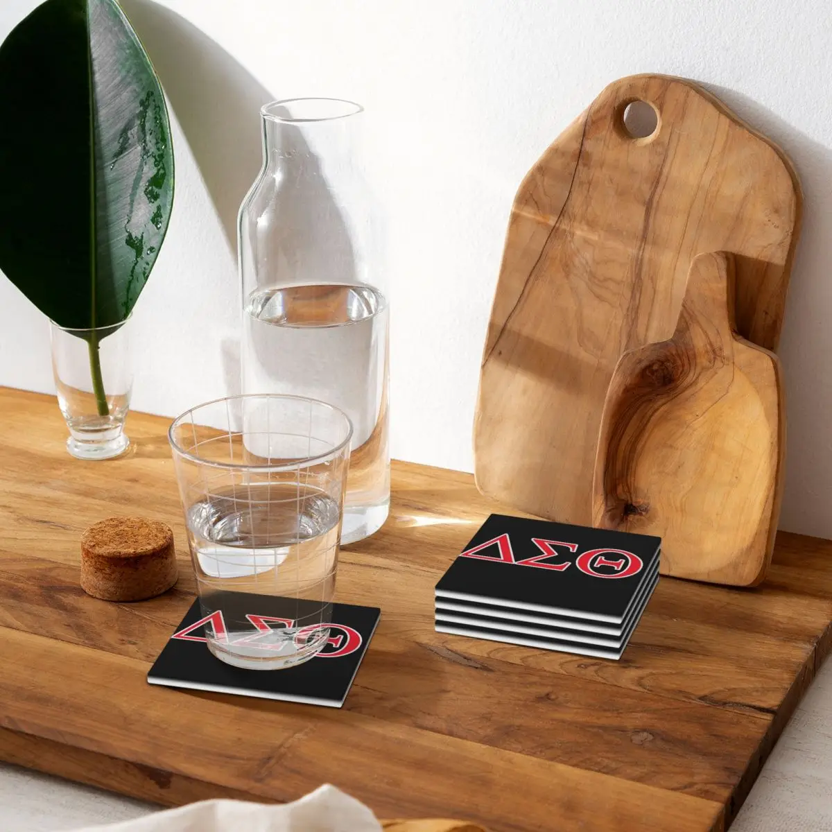 Delta Sigma Theta Sorority Coaster Ceramics Mat Decoration And Accessories For Table Mat For Kitchen Dining Table Mat Coffee Mat