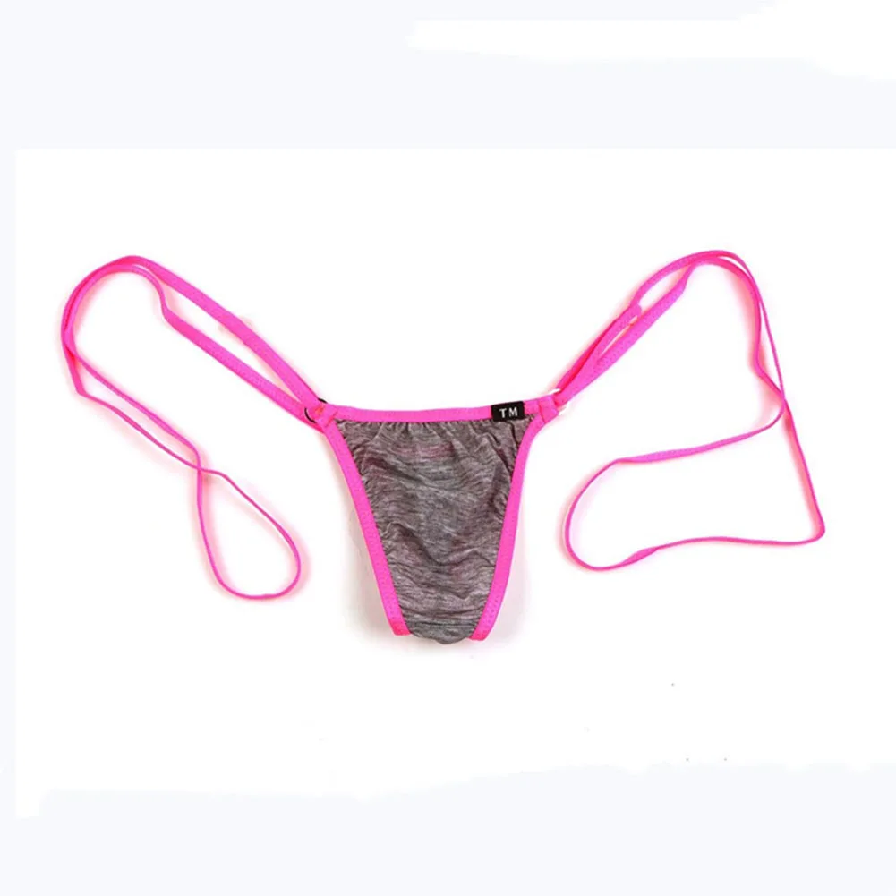 Men Sex Thin Strap Bodysuit G-String Lingeries For Man Gay Erotic Thong Sexy Accessories Briefs Underwear No Pouch Men's Panties