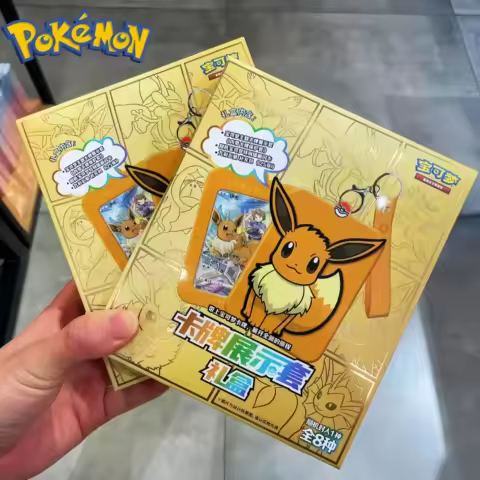 Hot Original Pokemon Trading Ptcg Card Game Simplified Chinese 8.0 Gengar Cards Exhibit Combination Suit Ar Card Child Gift
