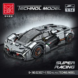 1512PCS supercar building blocks Remote control sports car model building blocks Desktop decoration holiday gift  children'stoys