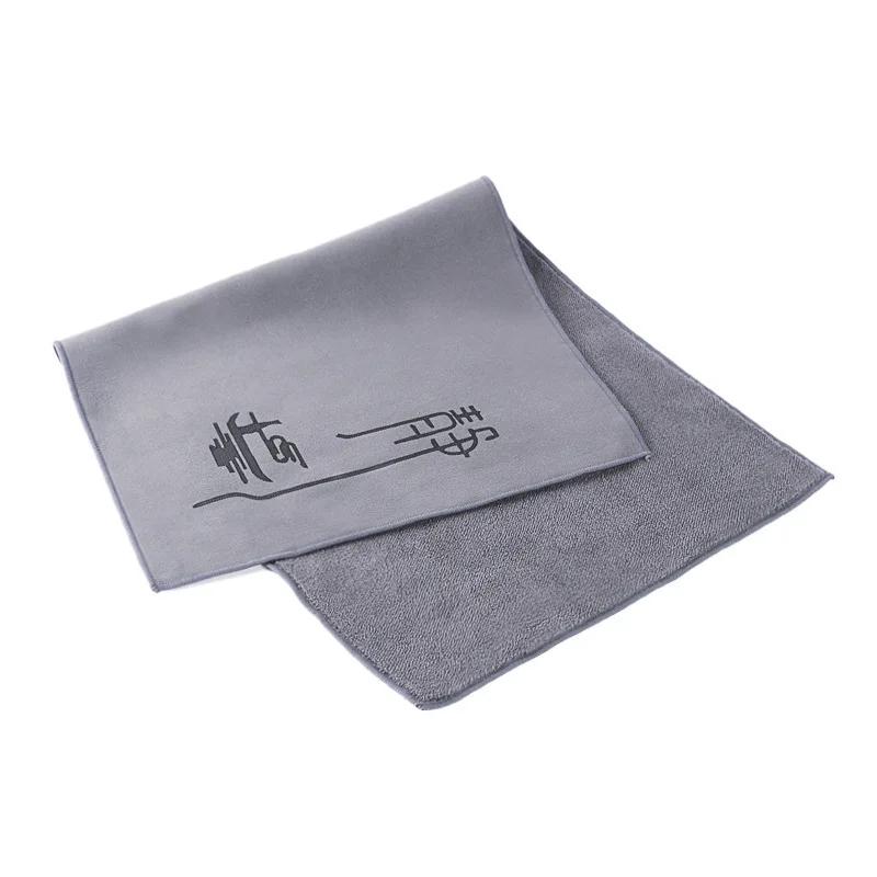 Microfiber Cleaning Cloth Grey - High Performance - Ultra Absorbent Microfiber Towel Weave Grime - Non Shedding Car Wash Cloth