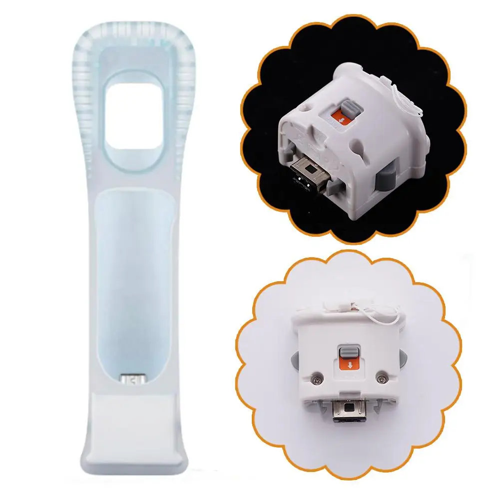 1pcs Motion Plus Adapter Sensor For Nintendo Wii Console Remote Wireless Wiimote Controller Sensor Adapter Gamepad Accessories