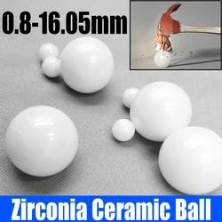 1-20PCS Zirconia Ceramic Ball G10 Precision ZrO2 Ceramic Bearing Balls Smooth Round Ball Bead Roller Beads Dia 0.8mm-16.05mm