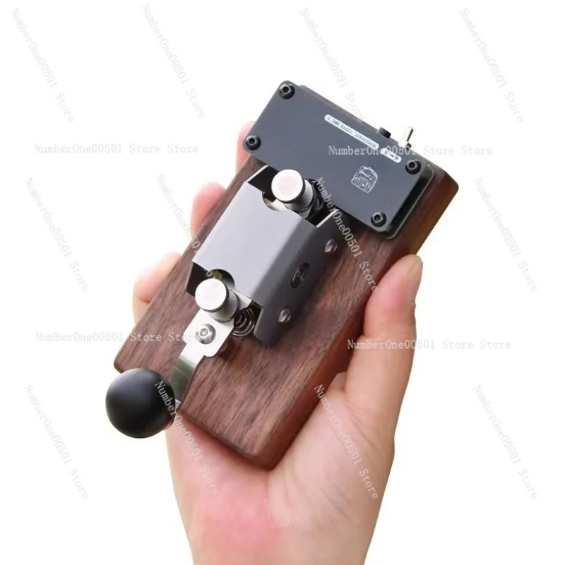 

Тренажер для отработки кода Морзе с прямым ключом для радиолюбителей, для тренировки CW, с интерфейсом для ПК, пэддл