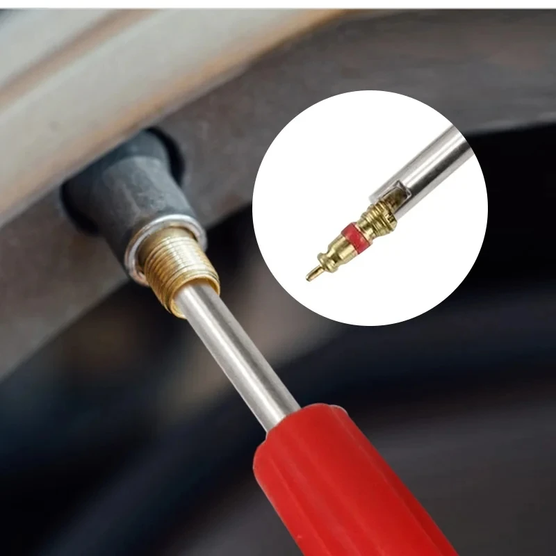 1Piece Tire Valve Core Removal Tools Tyre Valve Core Wrench Spanner Tire Repair Tool Core Screwdriver for Car Bicycle Car Tools