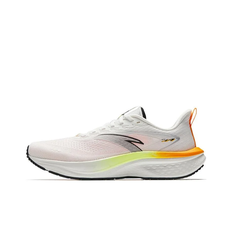Anta Breathable Low top Full Length PG7 Midsole Technology Training Sprint Racing Running Shoes Men's White Black 112525582-2