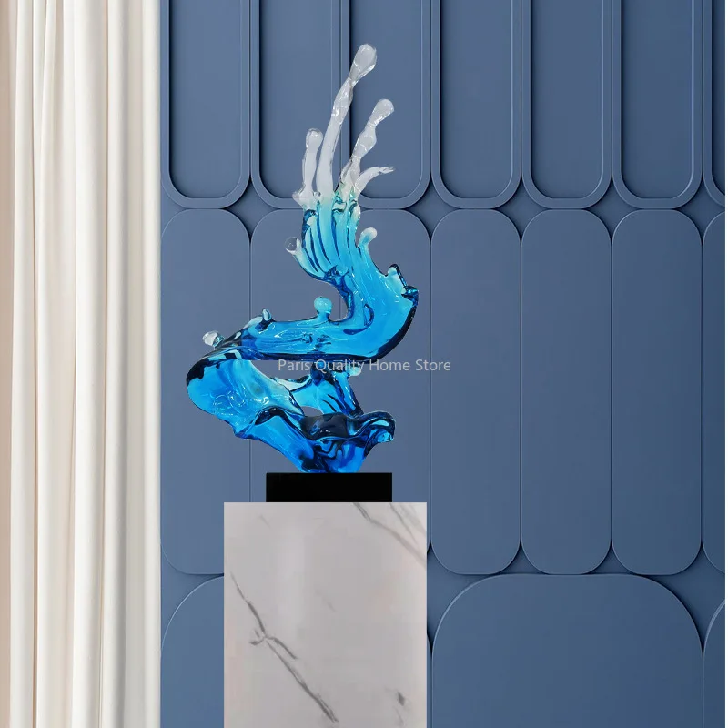 

Spray Sculpture Large Modern Art Crafts Living Room Hotel Nordic Creative Abstract Decoration Home Decor