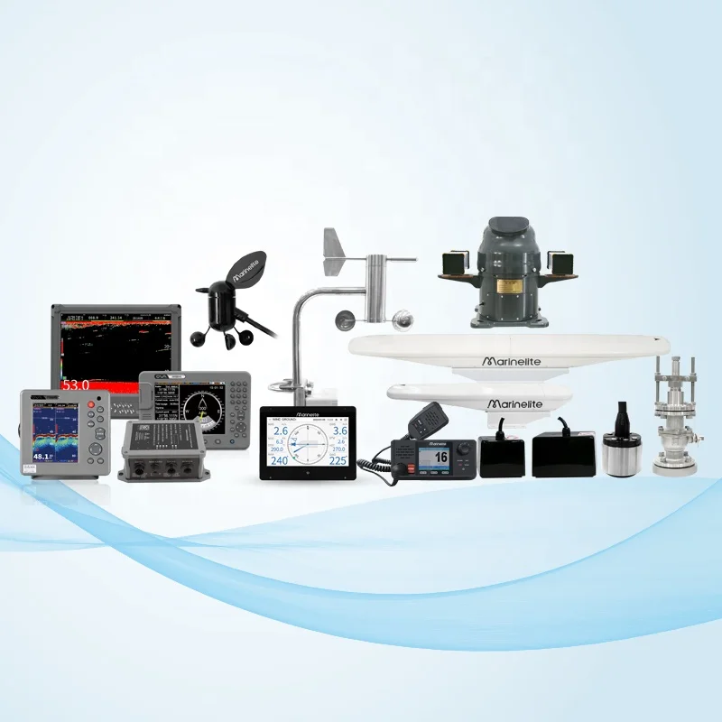 Marine RTK GPS Compass Satellite Equipment for Boats GNSS Satellite Receiver for Navigation