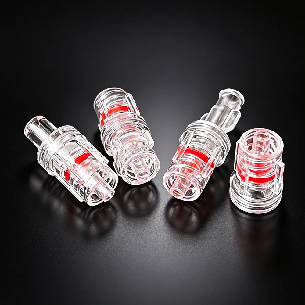 10PCS Luer Lock Connector Male Female Plastic Healthcare Medical Device Connector for IV Infusion Syringe Tube