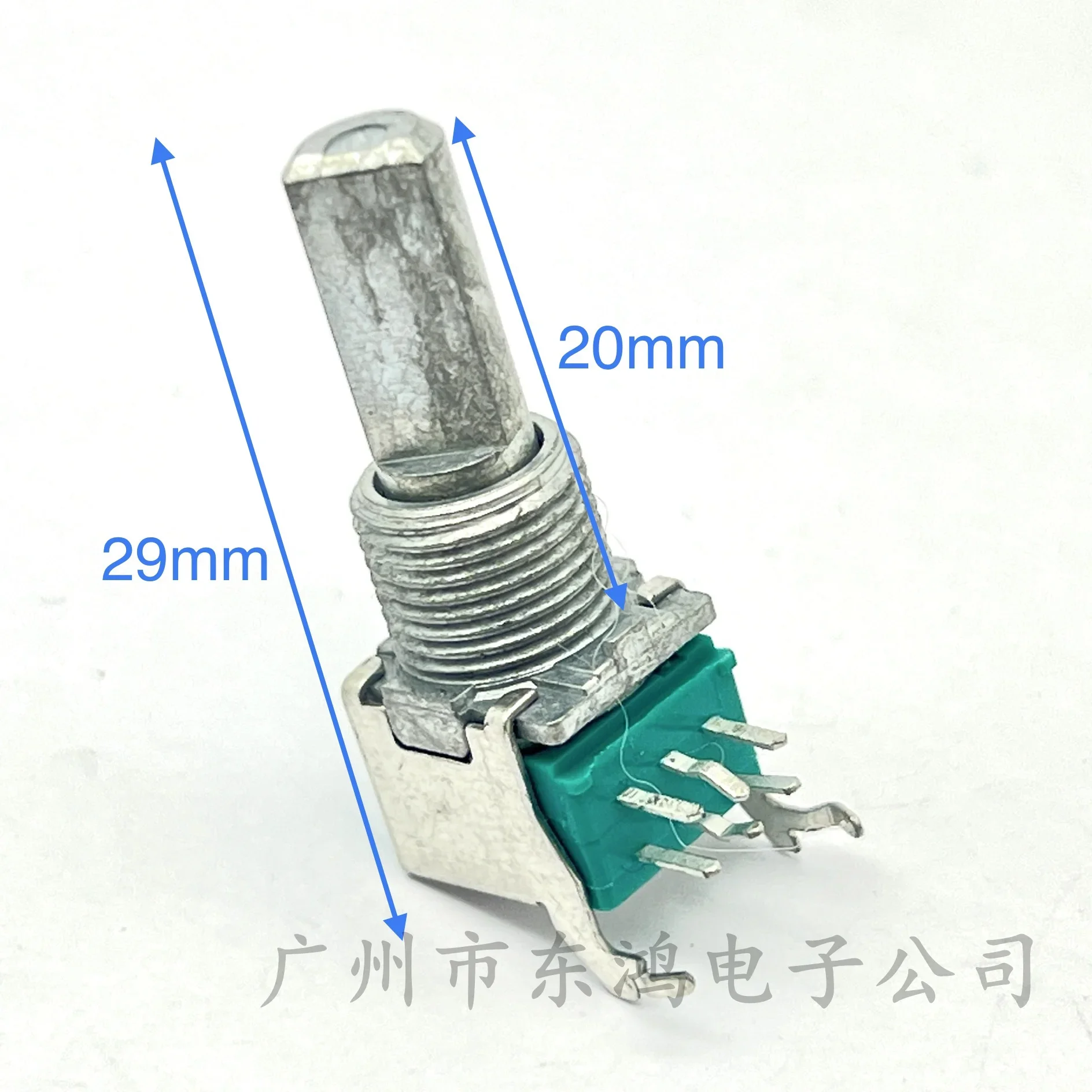 1 pcs Japan ALPS RK09 Precision Potentiometer Dual Belt Stand C100K shaft length 20mm