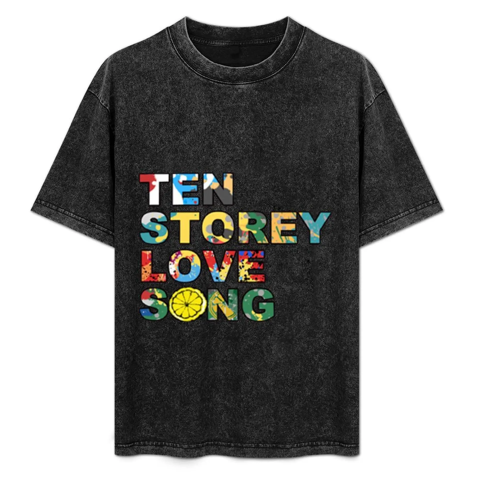 

The Ten Storey Love Song Madchester T-Shirt Standard Fit Solid Tee Shirt