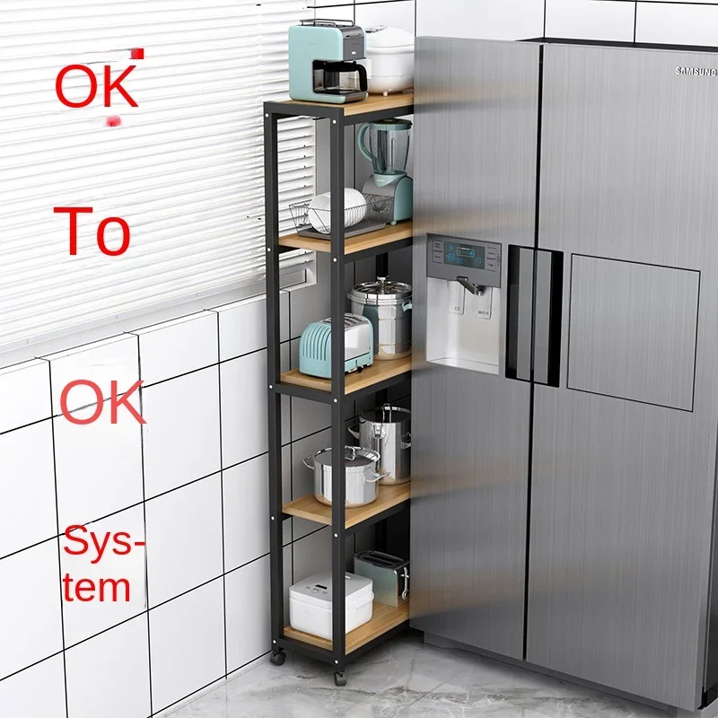 Yy Storage Rack Gap Storage Shelf Kitchen Crack Floor Storage Rack