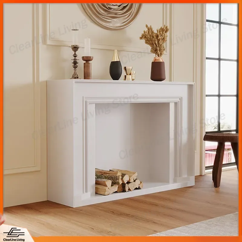 European Electronic Fireplace Embedded Simulated Flame Fireplace Core Home Bed and Breakfast Decoration Heating