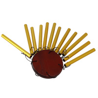 Decor 12 Tubes Wind Chime Outdoor Pendant Silver Aluminum Bells Tubes Coffee Shop Hanging Living Room Metal Pipe