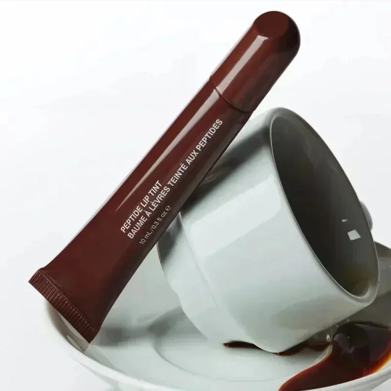 Wielokolorowy Peptydowy Balsam do Ust Nawilżający i Odżywczy, Balsam w Płynie do Ust, Etui na iPhone, Makijaż, Płynna Pomadka, Kosmetyki