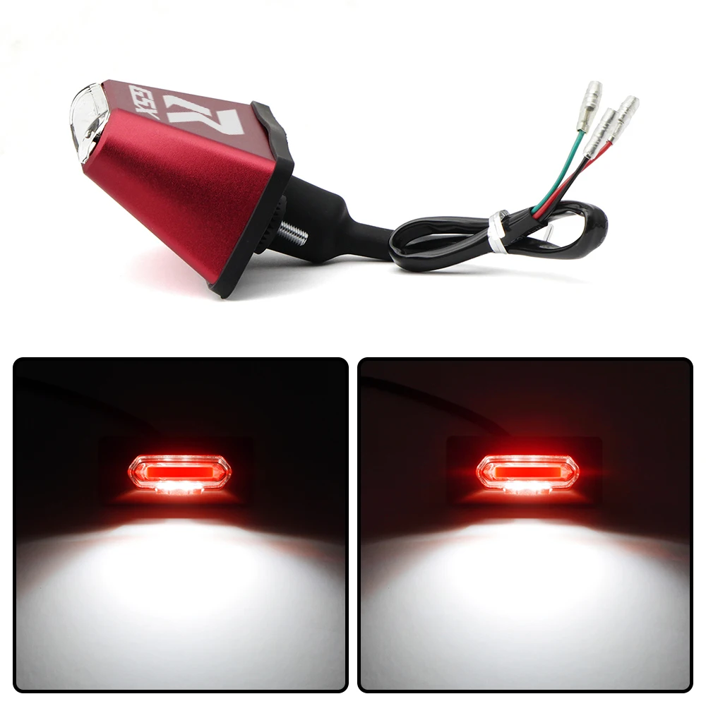 Rear License Plate Lamp For Suzuki GSX-R 600/750 2006-2014 2008 2009 GSX-R1000 GSX-R1300 Add Driving Braking Function Motorcycle