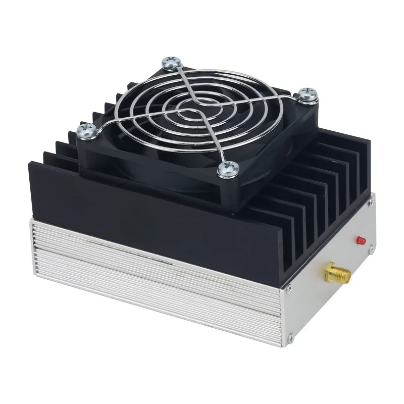 200KHz-10MHz 30W Broadband RF Power Amplifier with Long Wave Medium Wave Shortwave Amp Input 15dBm 28V