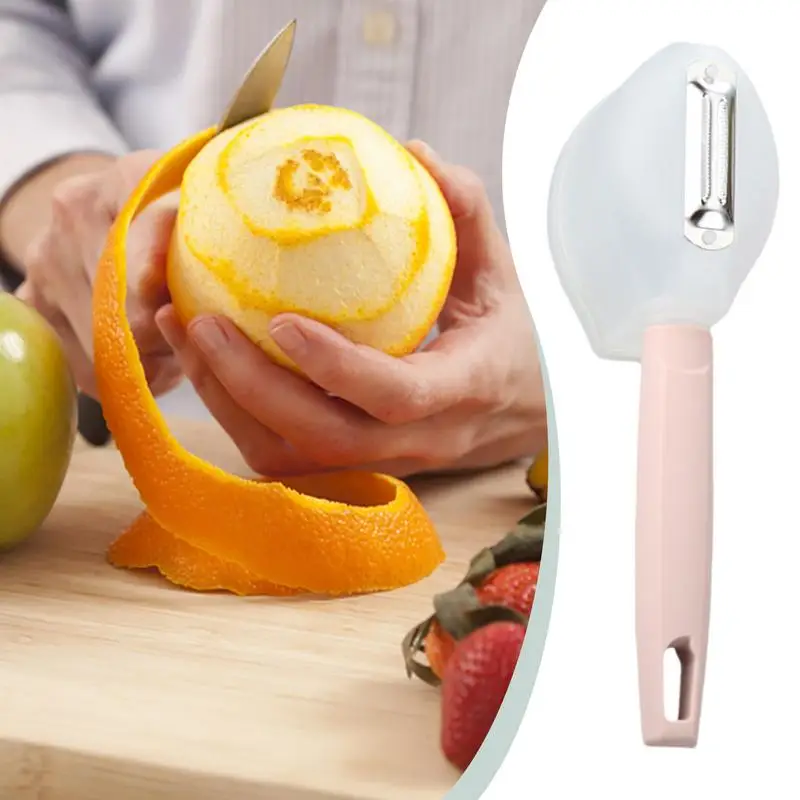 Pelador de verduras con contenedor, herramienta Manual de cocina, ahorro de espacio, apto para lavavajillas