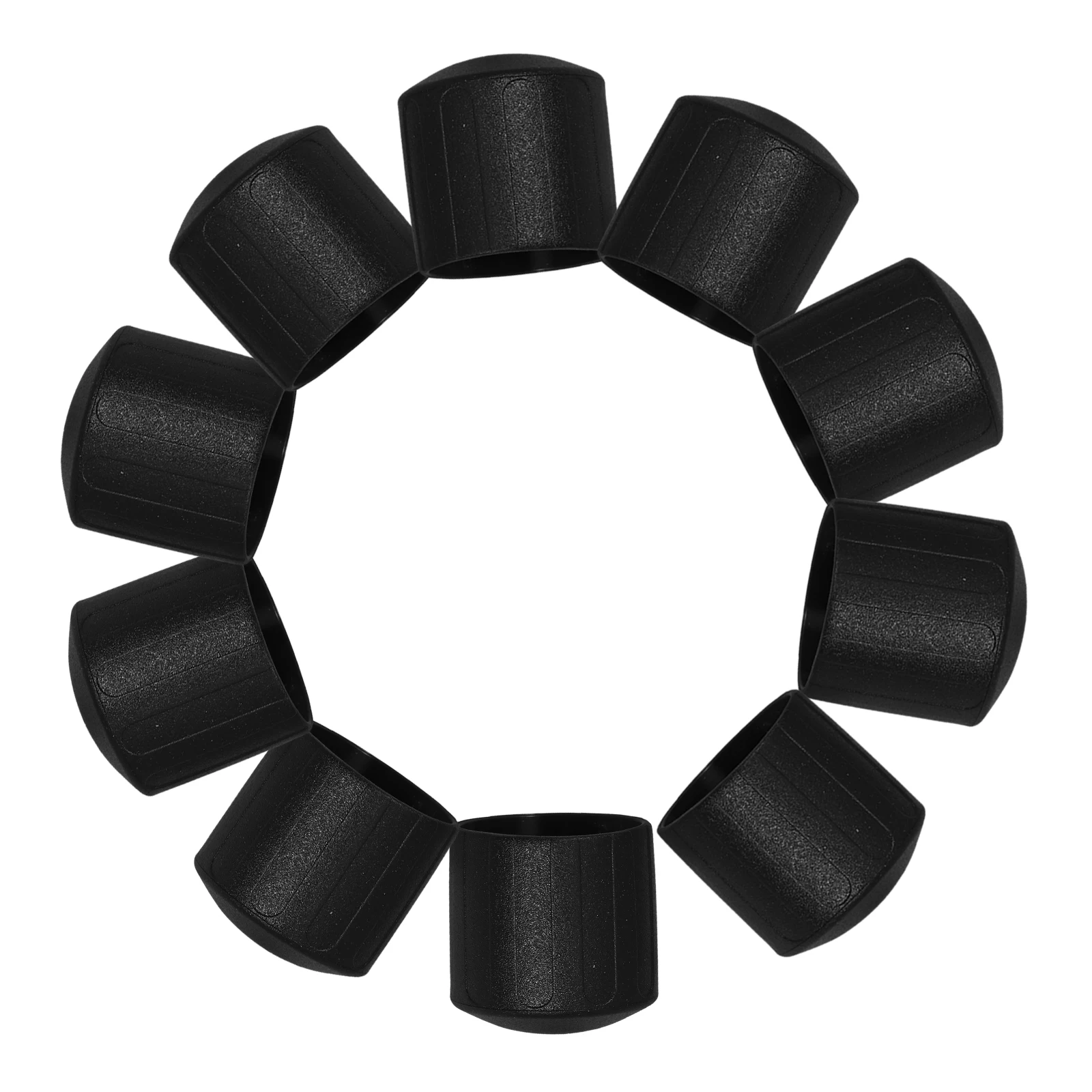 

50pcs Accessories 19mm Plastic Cap Camping Tarp Tip Socket Repair Hiking Tent End Caps Kit Hiking Pole Replacement