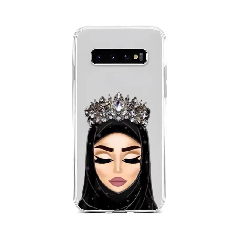 Muslim Islamic Girl Phone Case For Xiaomi 11 9T 10T Note 10 Pro Lite Redmi K20 Pro 7 7A 8 9 9A Note 8 Pro 8t Transparent Cover