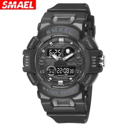 SMAEL Young Watches Waterproof Outdoor Sports Children Electronic Watch Fashion Anti-Shock Boy Girl Digital Stopwatch Wristwatch