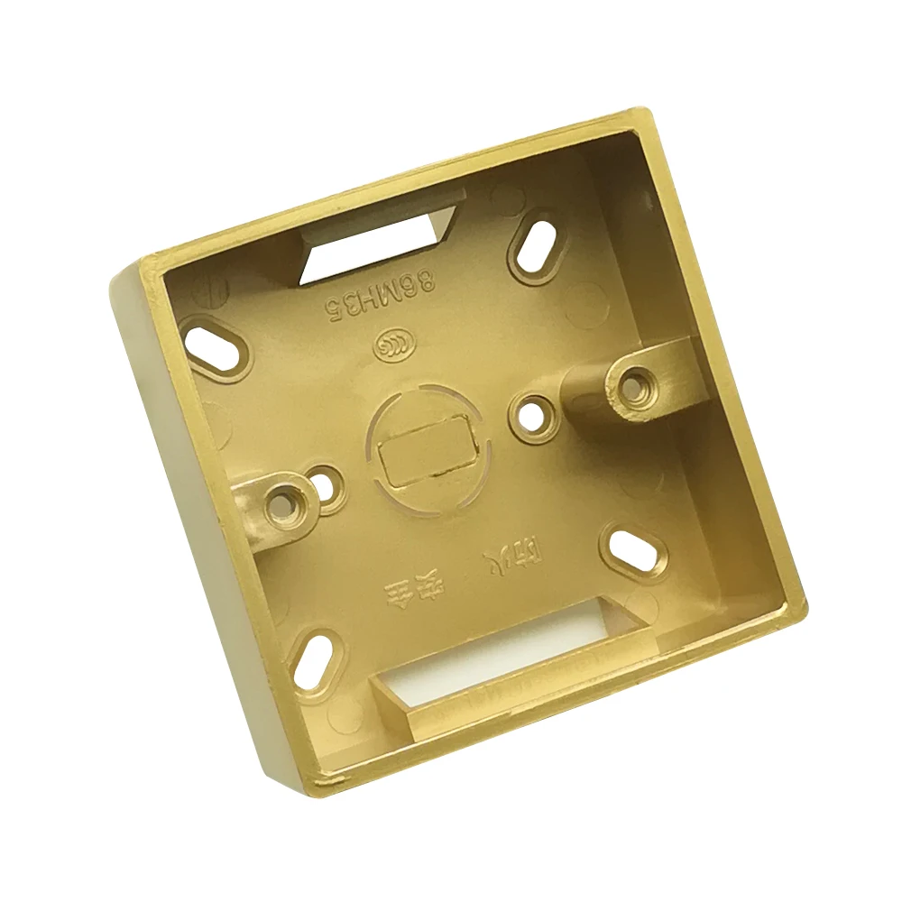 Wall Surface Mounted Installation Box 86 Type Universal Electrical Switch Socket Wire Junction Connecting Box