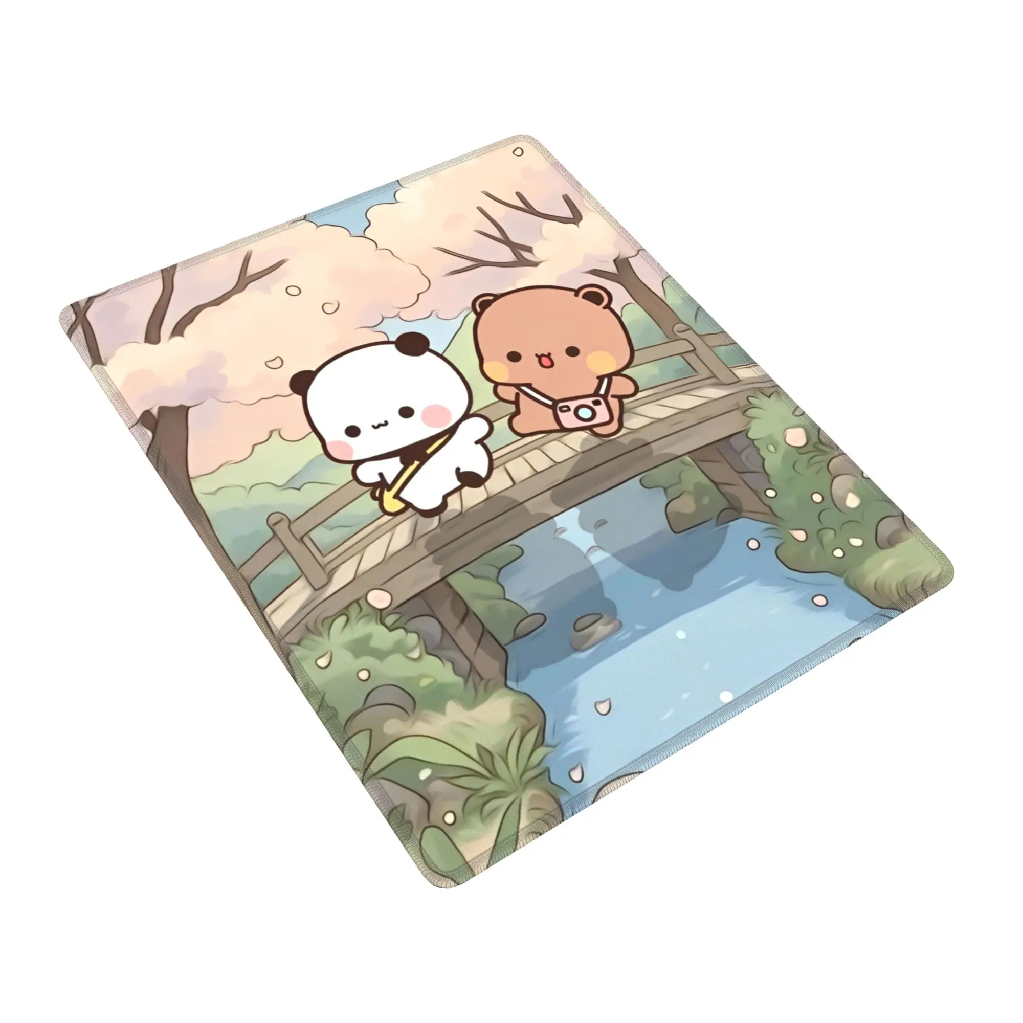 

Kawaii Cute BuBu Panda Dudu Gaming Mouse Pad PC Carpet Rubber Mousepad for Computer