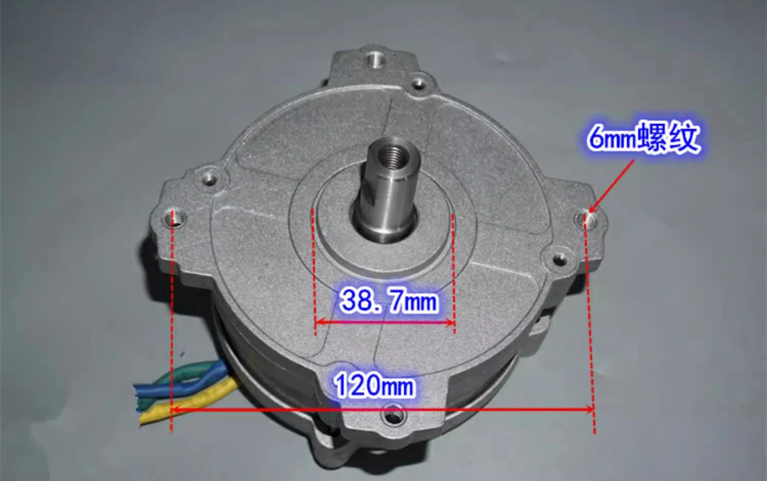 Imagem -04 - Motor sem Escova de Alto Torque Alta Potência dc 12v 24v 36v 4550rpm 400w