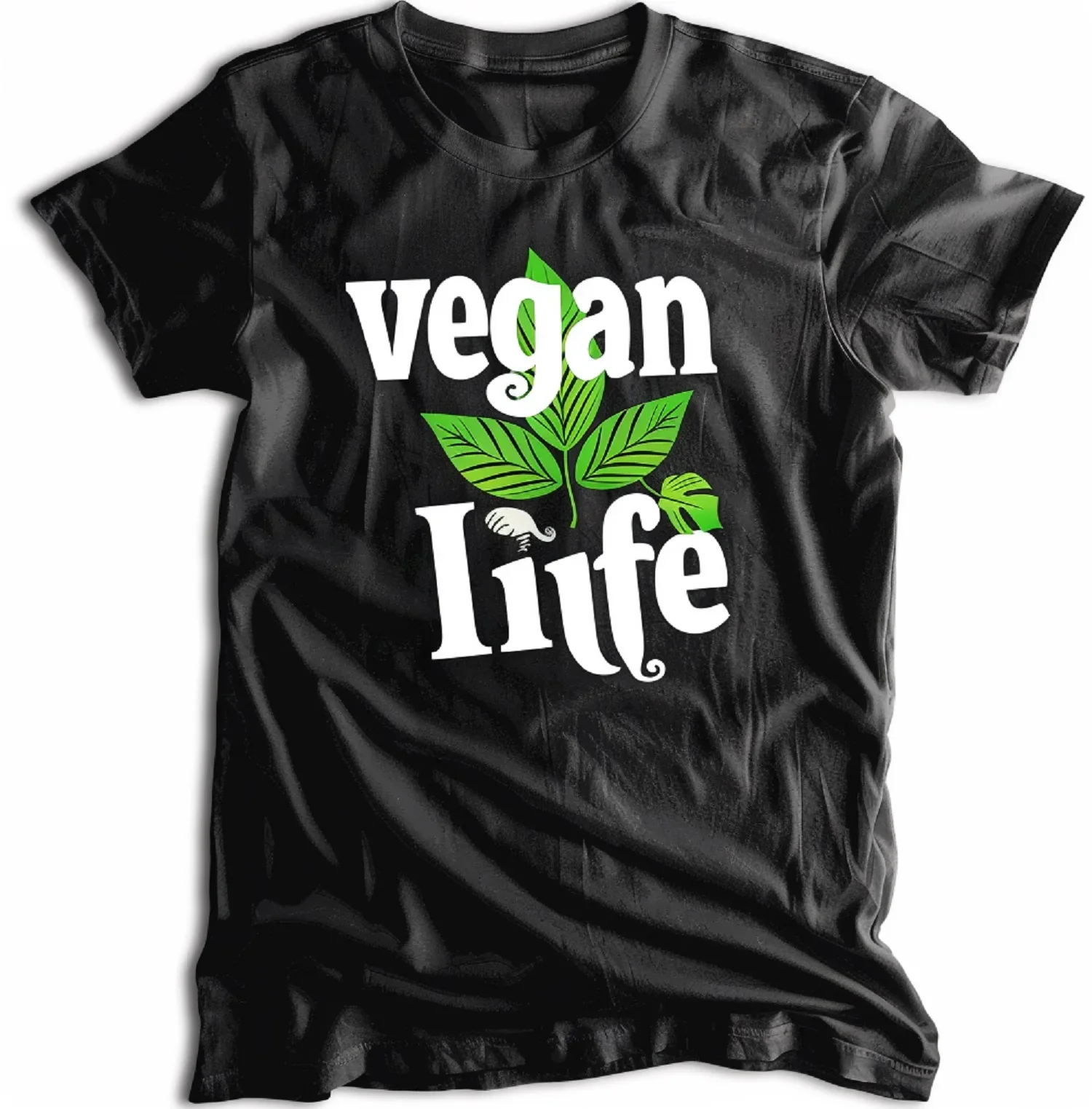 Funny Gift Vegan Chic Eco-Warrior Wear Our Vegan Tee for A Greener Earth Unisex Style Shirts for Women Men Clothing Streetwear