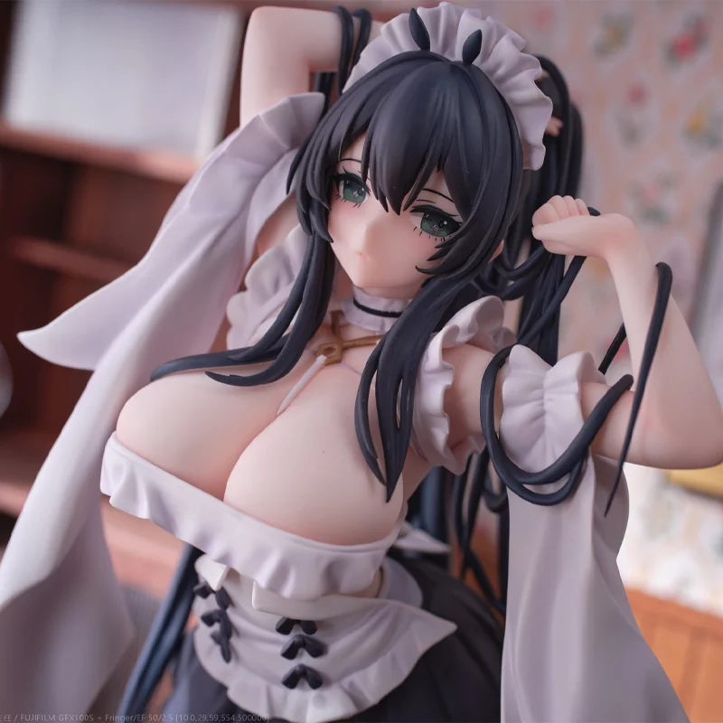 

Фигурка Azur Lane Indomitable Kedarui Maid Ver. 1/7, коллекционная модель аниме-девушки, настольная статуэтка, игровой аксессуар, подарок для мальчика
