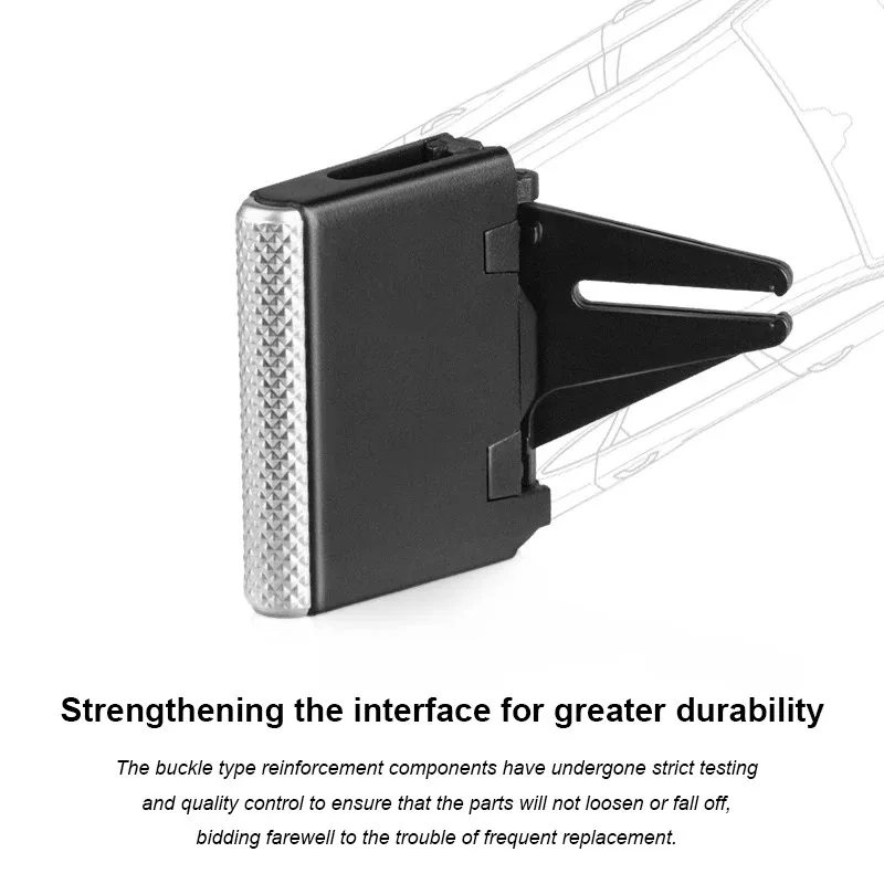 Car Front Rear AC Air Vent Outlet Tab Clip Repair Kit Air Conditioning Paddle For Porsche Cayenne Panamera Macan 911 718 Boxster